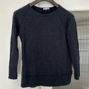 James Perse Vintage Terry Cloth Sweatshirt